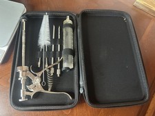 Kit de arma injetora profissional automática para churrasco carne marinada com estojo, 2 oz grande comprar usado  Enviando para Brazil
