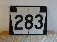 Placa de trânsito PENNSYLVANIA PA US-283 rodovia pequeno bloco chevy, usado comprar usado  Enviando para Brazil