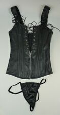 Leder corsage korsett gebraucht kaufen  Meerane