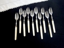 Oyster forks mother for sale  Portland