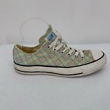 Tênis Converse All Star com cadarço unissex masculino 6 feminino 8 xadrez verde rosa comprar usado  Enviando para Brazil