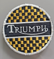Triumph yellow black for sale  TINTAGEL