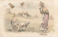 Illustrated woman elegant d'occasion  Expédié en Belgium