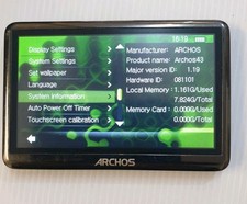 Archos vision 8gb for sale  STOKE-ON-TRENT