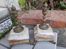 Vintage paire bougeoirs d'occasion  Cabestany
