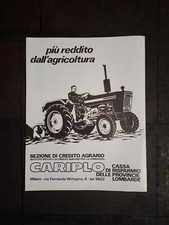 Pubblicità cariplo agricoltur usato  Brescia