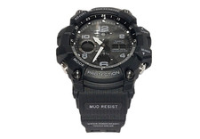 Casio G-Shock preto. Relógio masculino - GSG-100 1A.Mudmaster solar resistente.  comprar usado  Enviando para Brazil
