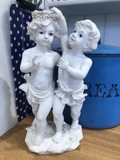 Pair white resin for sale  NORTHAMPTON