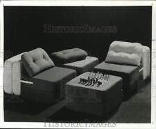 1973 Imprensa Photo Block Móveis Modulares pelo Designer Jerry Johnson para Landes comprar usado  Enviando para Brazil