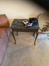 Marble top console for sale  CAMELFORD