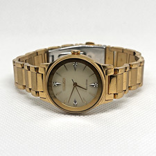 Relógio Citizen Eco Drive Axiom feminino tom dourado não funciona, usado comprar usado Relógio Citizen Eco Drive Axiom feminino tom dourado não funciona, usado comprar usado  Enviando para Brazil