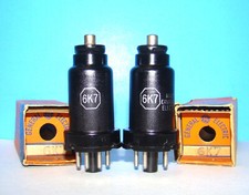 Amplificador de áudio rádio 6K7 NOS vácuo de metal amplificador de válvula de 2 tubos testado 6K7GT comprar usado  Enviando para Brazil