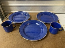Vtg set blue for sale  Monticello
