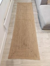 Handmade rug braided for sale  EGHAM