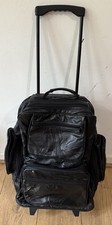 Black leather rucksack for sale  CHIPPENHAM