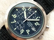 Relógio masculino Citizen 0510 cronógrafo militar comprar usado  Enviando para Brazil