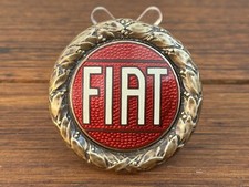 Usado, Emblema vintage FIAT 124 com capuz de esmalte aranha feito por Lorioli Milano Itália comprar usado  Enviando para Brazil