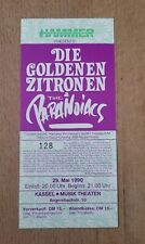 Konzertkarte goldenen zitronen gebraucht kaufen  Ahnatal