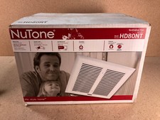 Usado, Ventilador de teto NuTone HD80NT ventilação resistente banheiro CFM 80 4" duto EUA comprar usado  Enviando para Brazil