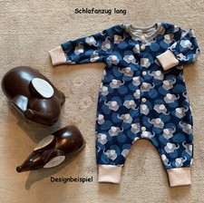 Einteiler schlafanzug lang gebraucht kaufen  Hamburg