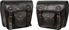 2pcs vintage cuir d'occasion  Expédié en France