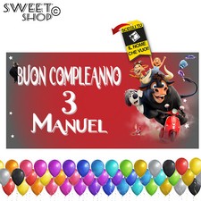 Striscione BANNER COMPLEANNO PERSONALIZZATO FERDINAND NOME ETà FESTA PARTY, usado comprar usado  Enviando para Brazil