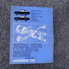 Vauxhall victor workshop for sale  CORBY