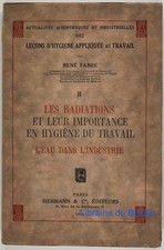 Radiations importance hygiène d'occasion  Bordeaux-