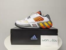 Tênis de basquete masculino Adidas Gil Restomod branco cinza laranja FZ6213 comprar usado  Enviando para Brazil