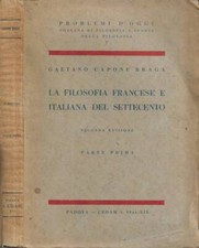 Filosofia francese italiana usato  Italia