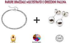 Parure bracciale orecchini usato  Ruvo di Puglia