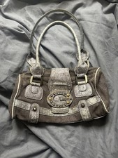 Bolsa Guess Vintage Rara Y2K Couro Sintético Estilo Monograma alça de corda LEIA comprar usado  Enviando para Brazil