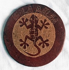 Sottobicchiere ceramica terrac usato  Como