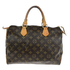 Usado, Bolsa de mão Louis Vuitton Speedy 30 viagem monograma couro marrom M41526 33SJ312 comprar usado  Enviando para Brazil