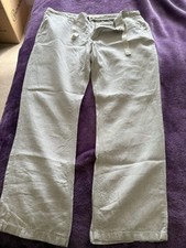 Men linen trousers for sale  BASINGSTOKE