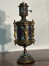 Lampe pétrole huile d'occasion  Vernaison