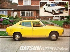 Datsun cherry saloon for sale  BIGGLESWADE