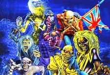 Iron maiden 13x19 for sale  Adrian