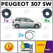 PEUGEOT 307 SW BREAK ENSEMBLE DE JOINT 7 PCS POUR PORTES-HAYON-SEUIL DE PORTE comprar usado  Enviando para Brazil