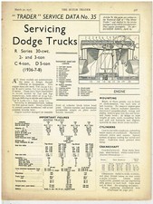 Dodge serie 30cwt for sale  WORKSOP