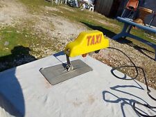 Enseigne taxi vintage d'occasion  Lamonzie-Saint-Martin