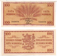 Finland 100 markkaa for sale  Virginia Beach