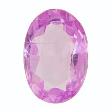 Oval pink sapphire for sale  ST. AUSTELL