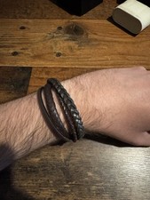 Fossil lederarmband herren gebraucht kaufen  Mönchengladbach