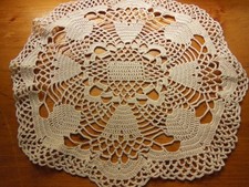 Vintage beige crochet d'occasion  Expédié en Belgium