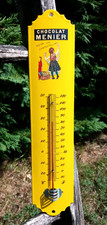Ancien thermomètre émaillé d'occasion  Mehun-sur-Yèvre