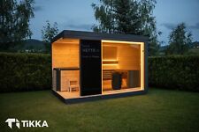 [DOSTĘPNA OD RĘKI] Sauna ogrodowa TIKKA model VETTA (nowoczesna | ocieplona) na sprzedaż  PL
