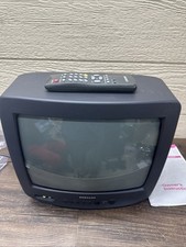 Vintage 1997 Samsung TXD1372 19" CRT TV Entradas Frontais Testadas e Funcionando com Controle Remoto comprar usado  Enviando para Brazil