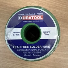 Duratool lead free for sale  BRISTOL