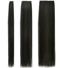 EUA 22" Mega Grosso Clipe em Extensão de Cabelo Feminino Rabo de Cavalo Longo Como Humano Falso Novo comprar usado  Enviando para Brazil